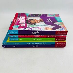American Girl of the Year Book Lot of 5 Lea Grace Gabriela Isabelle McKenna
